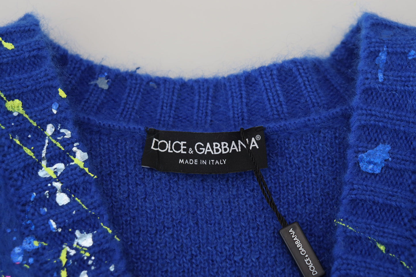 Елегантний багатобарвний мохеровий кардиган Dolce &amp; Gabbana