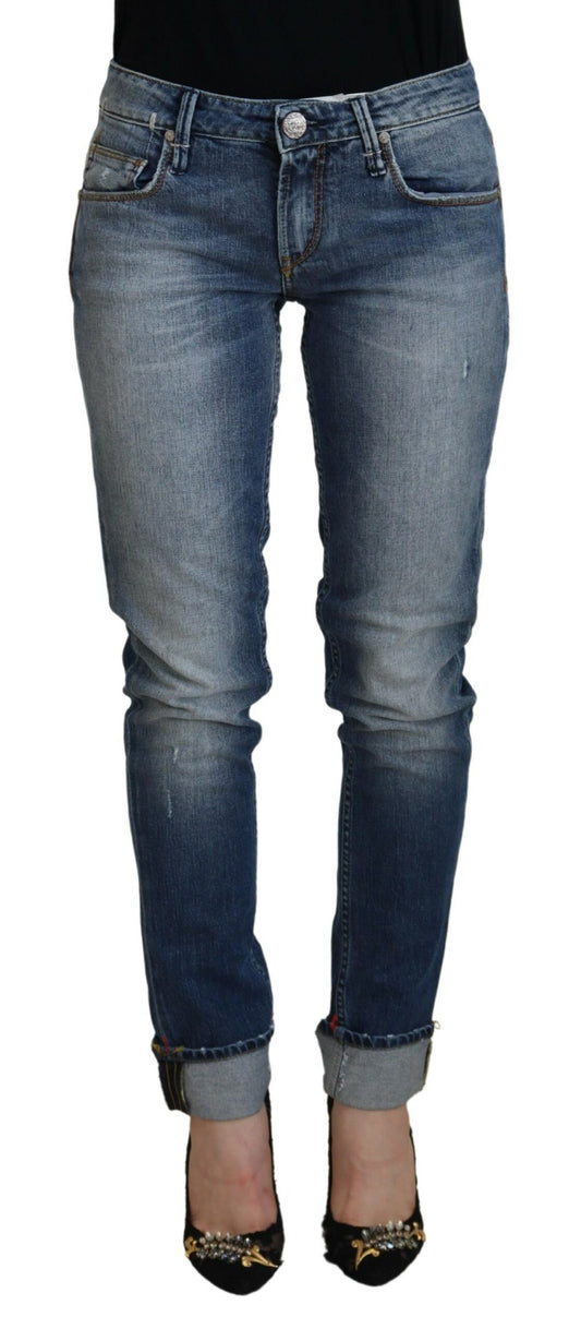 Джинси Acht Sleek Skinny Low Waist Denim