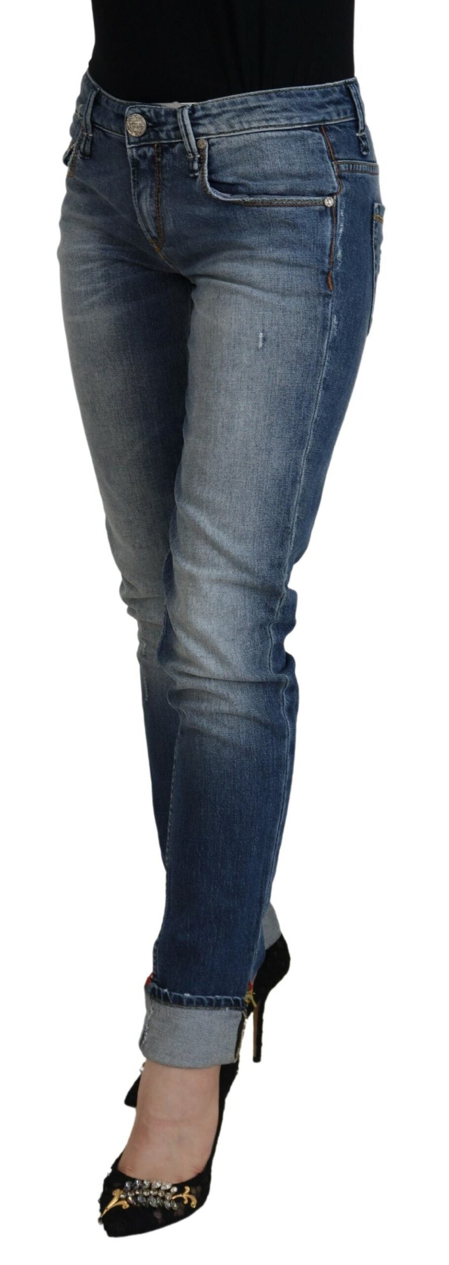 Джинси Acht Sleek Skinny Low Waist Denim