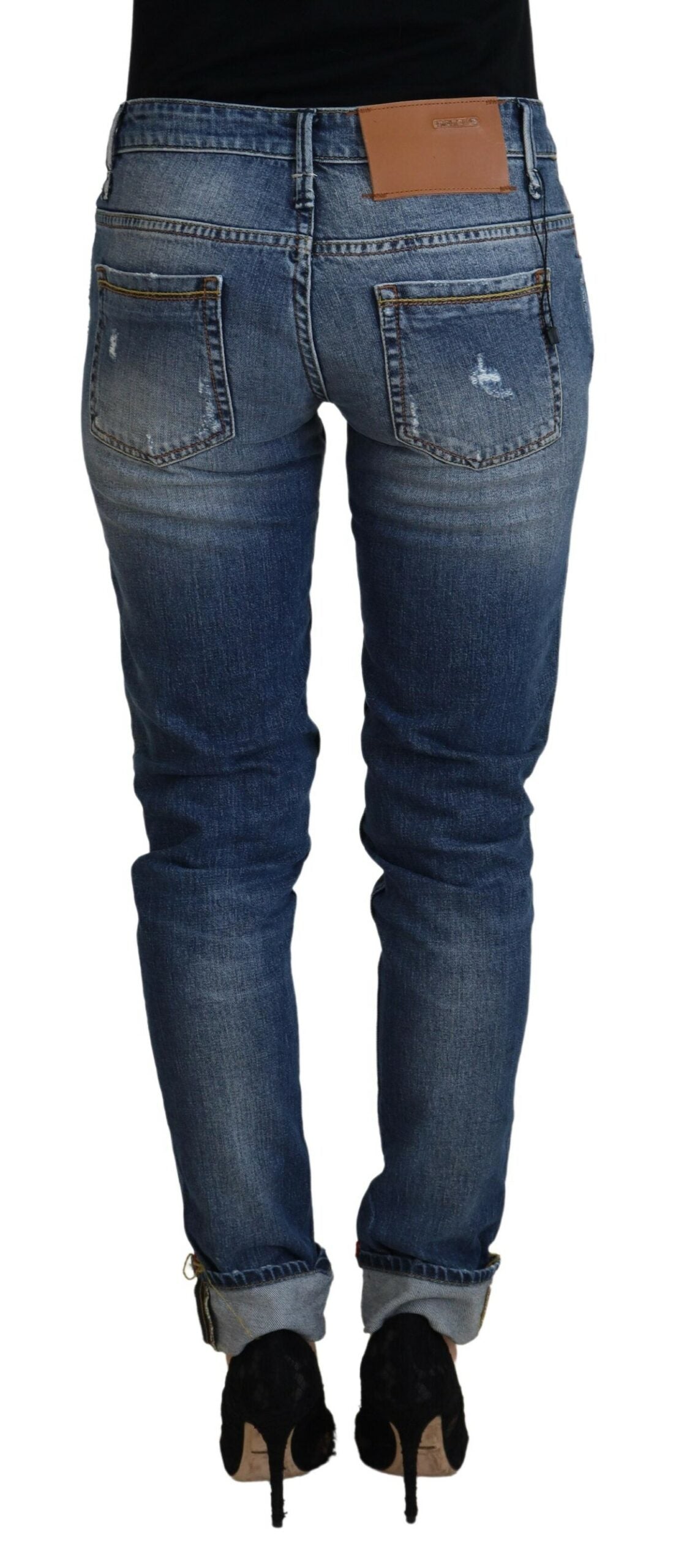 Джинси Acht Sleek Skinny Low Waist Denim