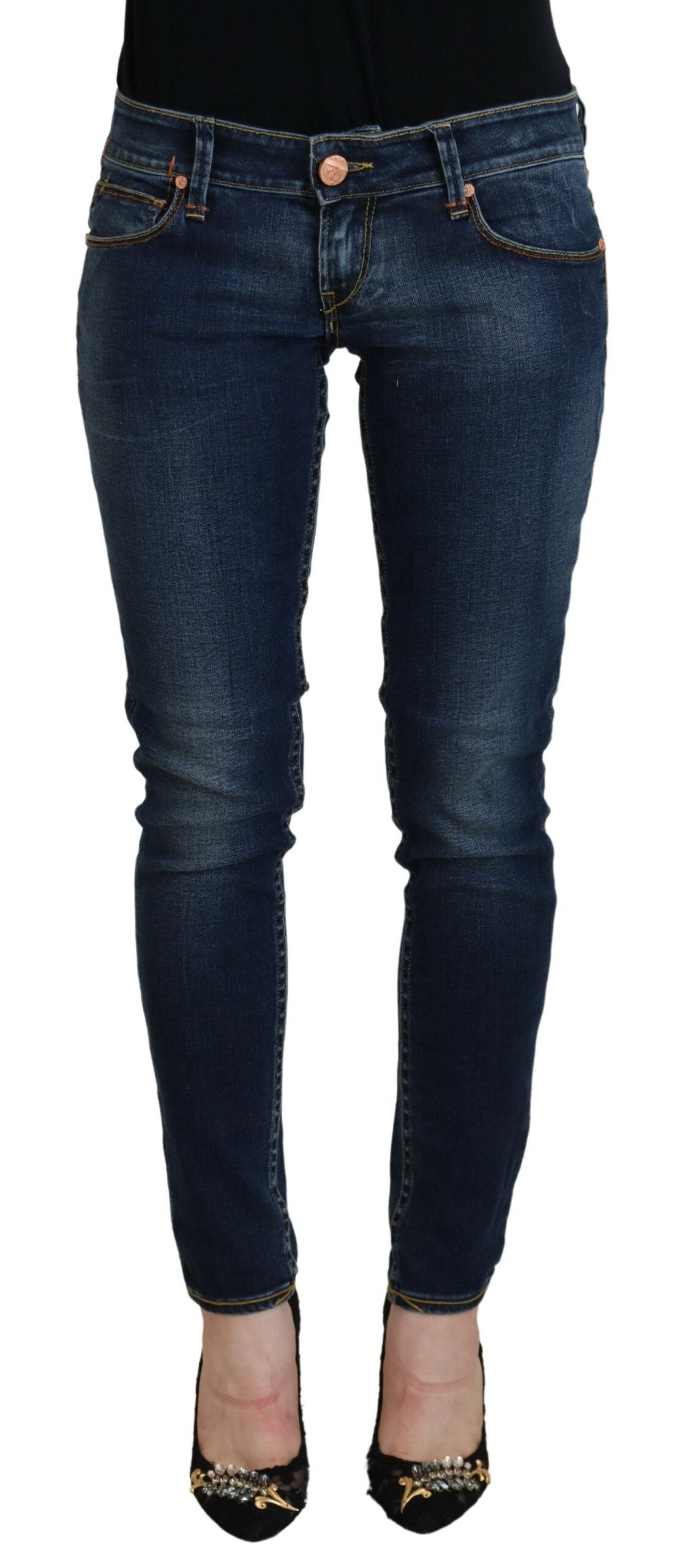 Acht Chic Skinny Denim із заниженою талією