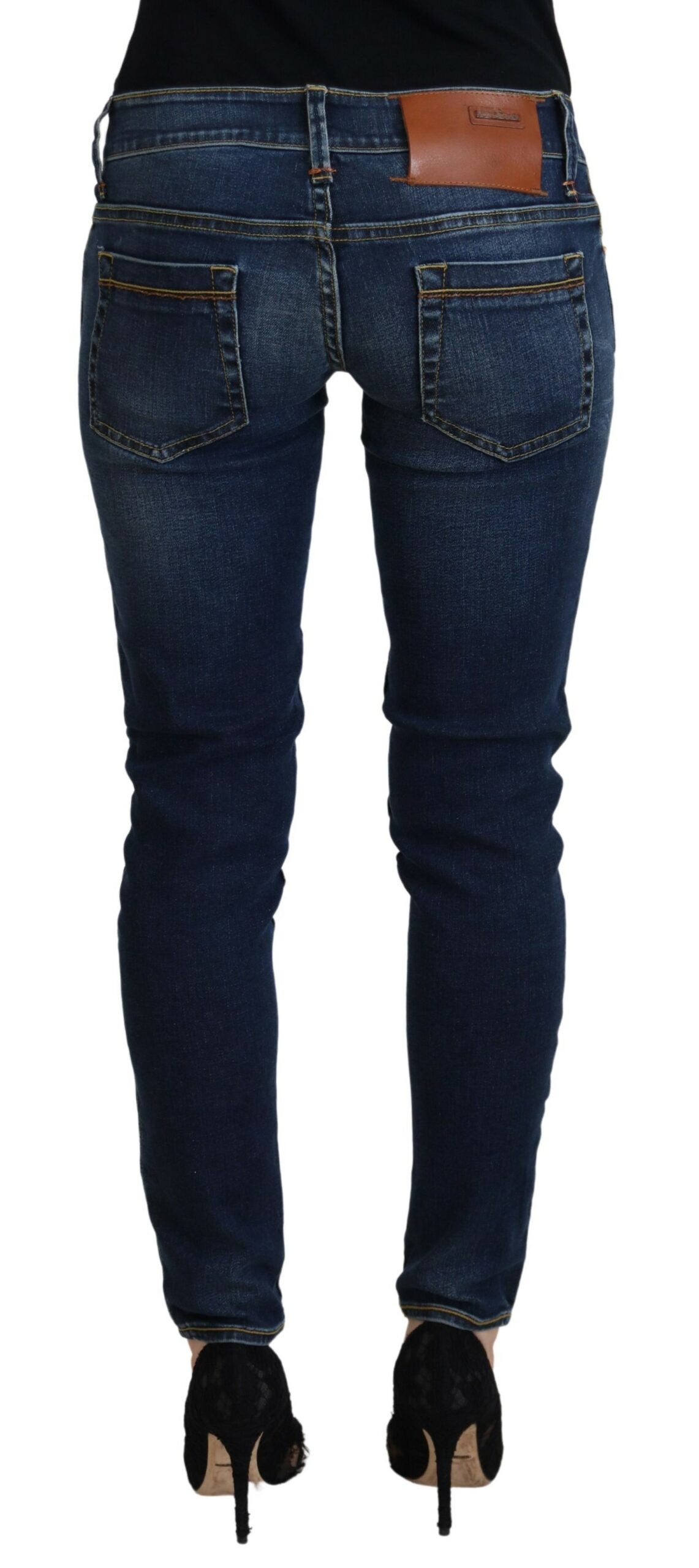 Acht Chic Skinny Denim із заниженою талією