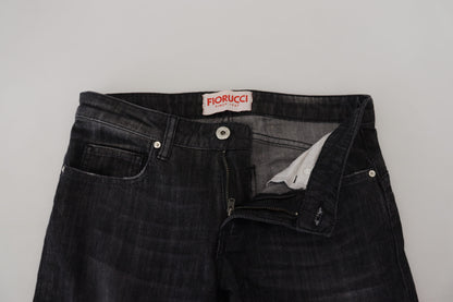 Чорні вузькі джинси Fiorucci Chic із заниженою талією