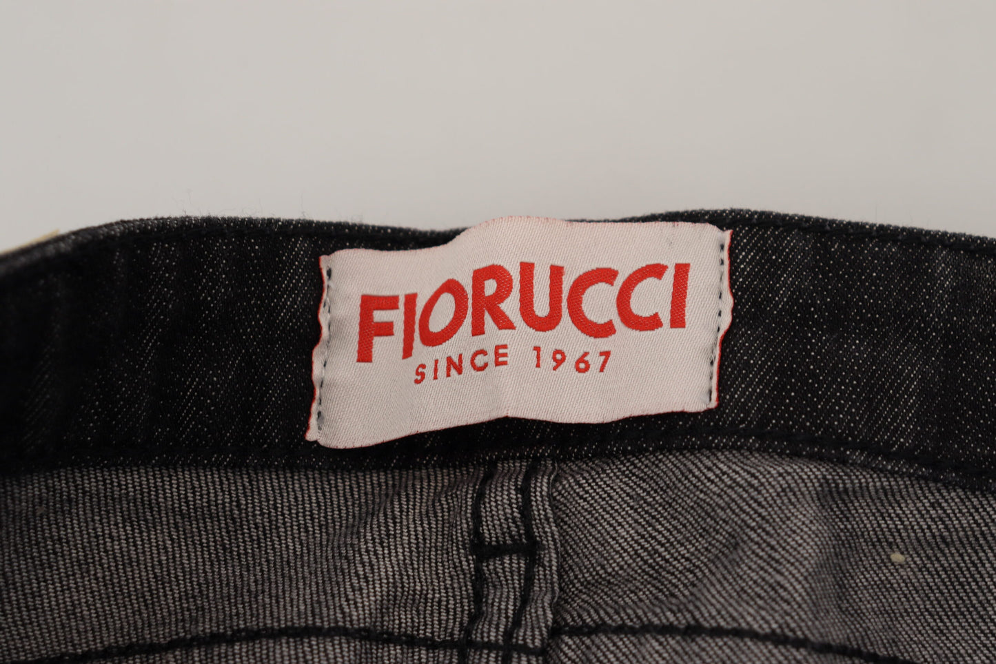 Чорні вузькі джинси Fiorucci Chic із заниженою талією