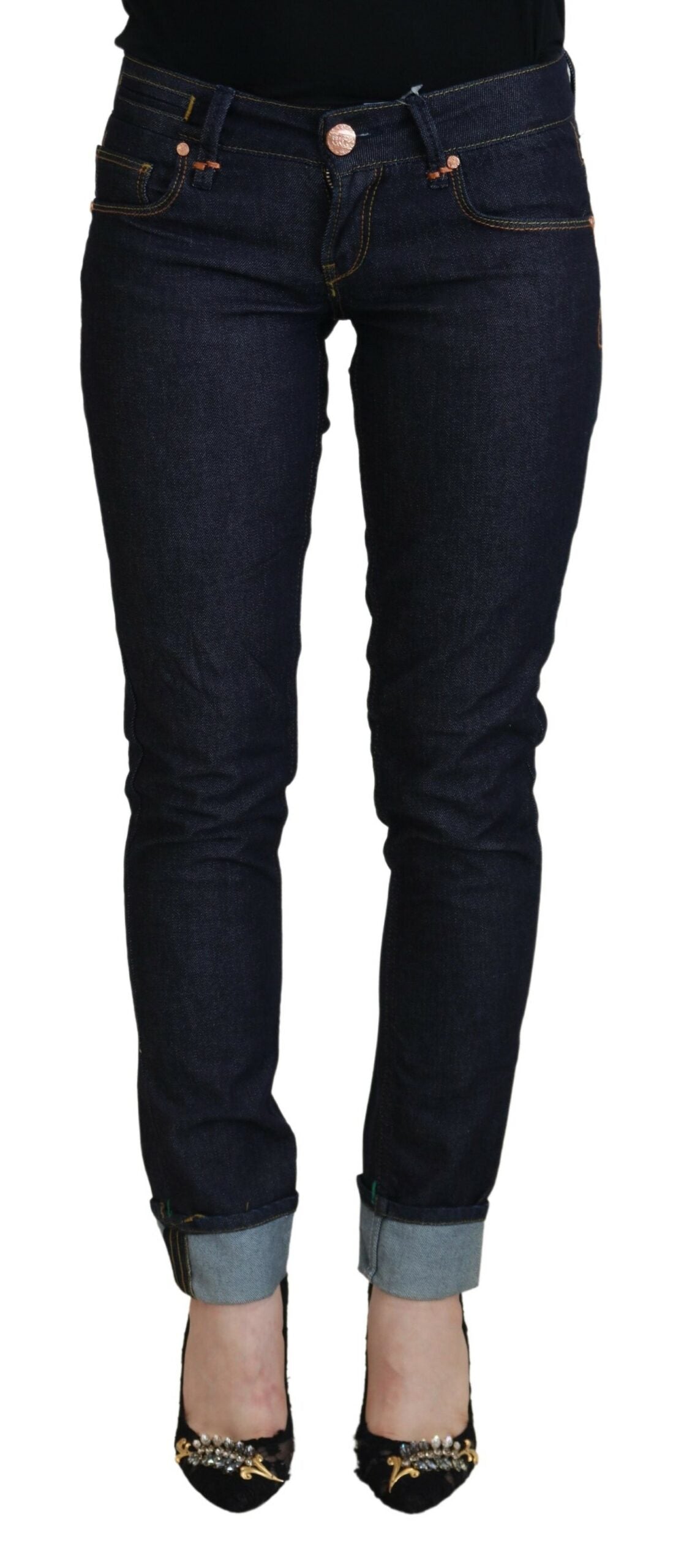 Acht Chic Skinny Denim із заниженою талією