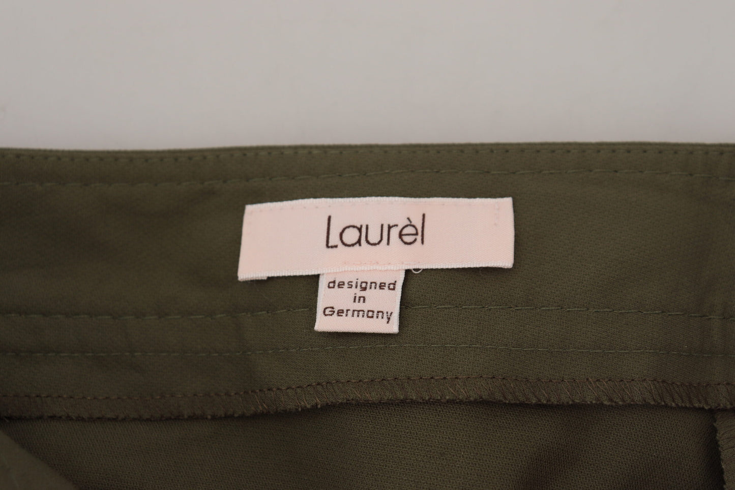 Елегантні завужені зелені штани LAUREL - шикарний одяг на кожен день