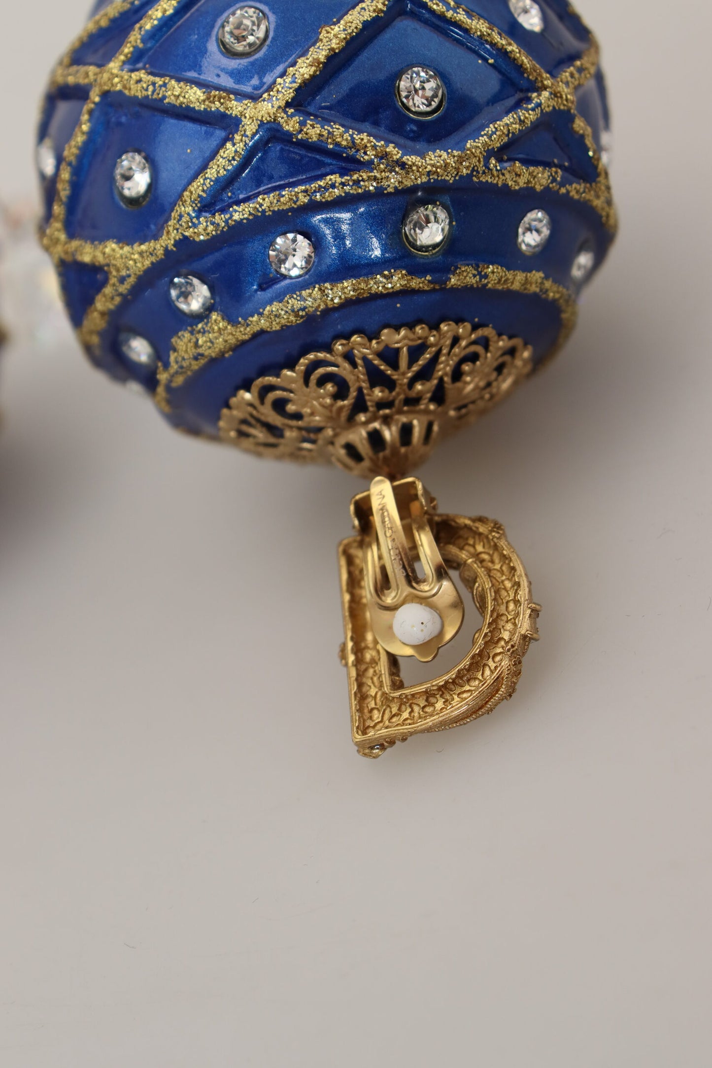 Елегантні висячі кришталеві ялинкові сережки Dolce &amp; Gabbana
