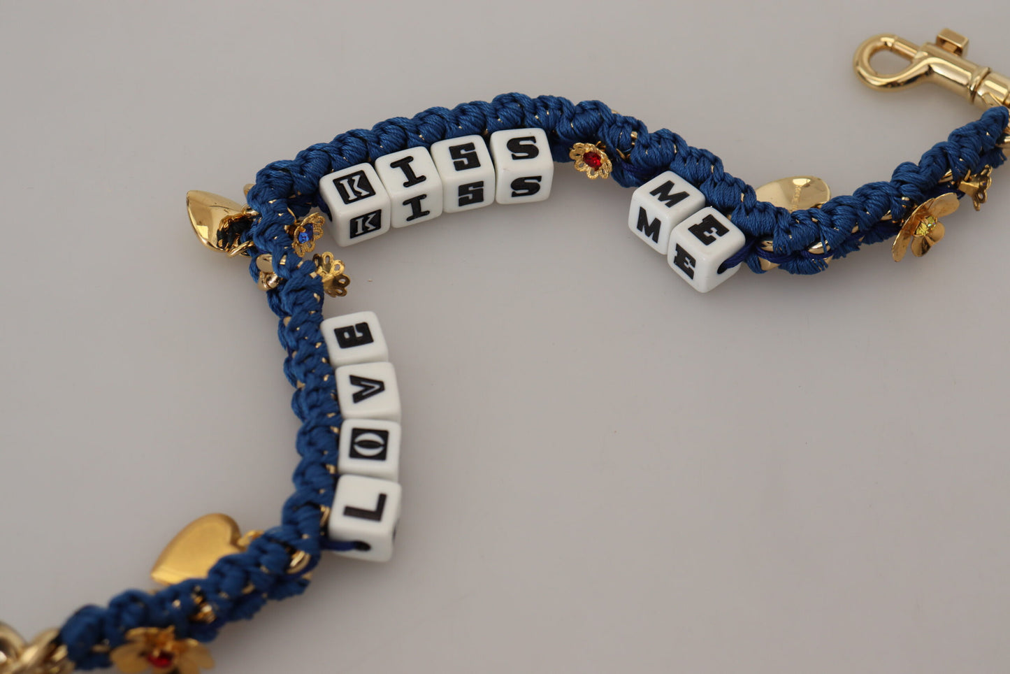 Шкіряний ремінь на плече Dolce &amp; Gabbana Multicolor Lux