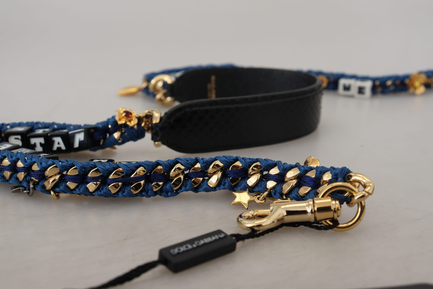 Шкіряний ремінь на плече Dolce &amp; Gabbana Multicolor Lux