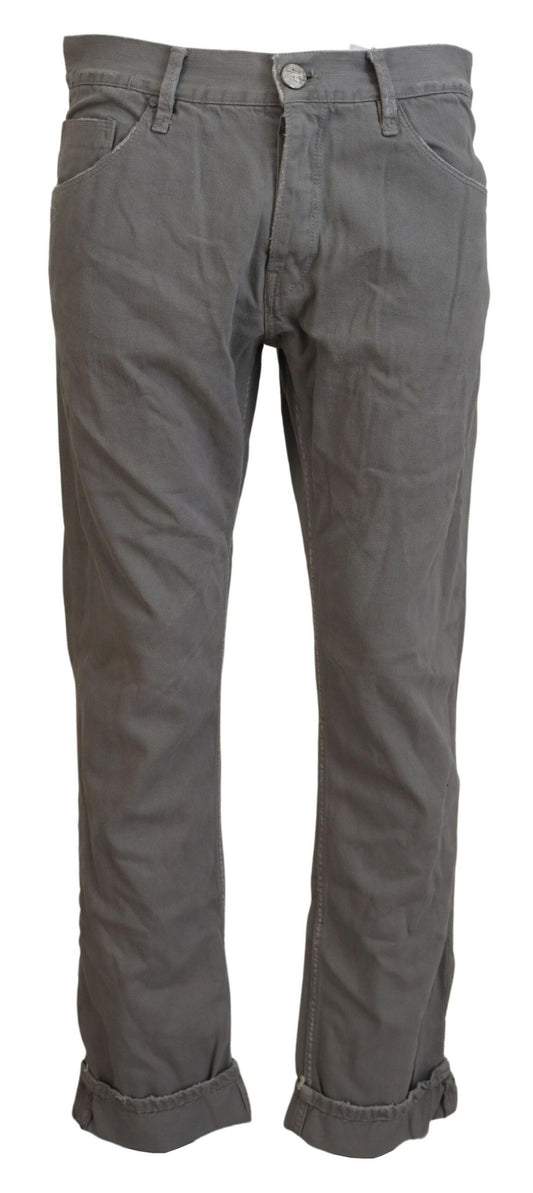 Acht Sleek Regular Denim сірі джинси