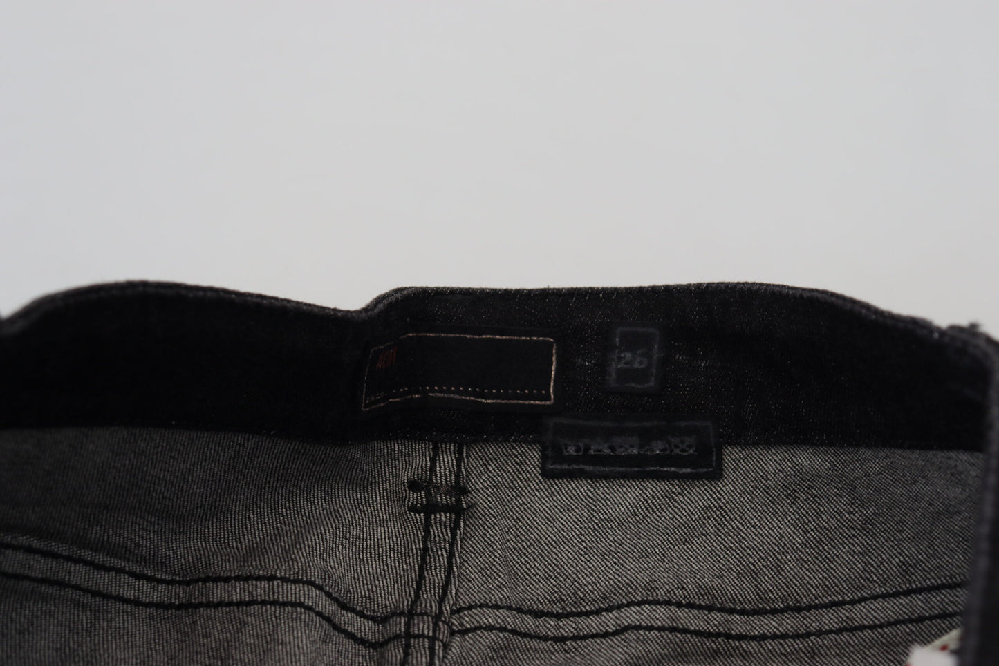 Acht Sleek Cotton Slim Fit Black