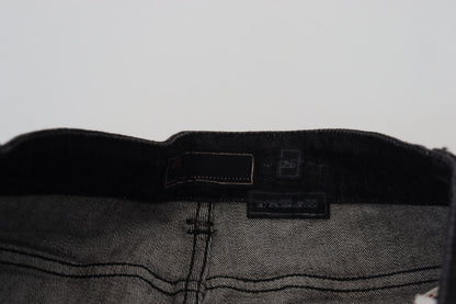 Acht Sleek Cotton Slim Fit Black