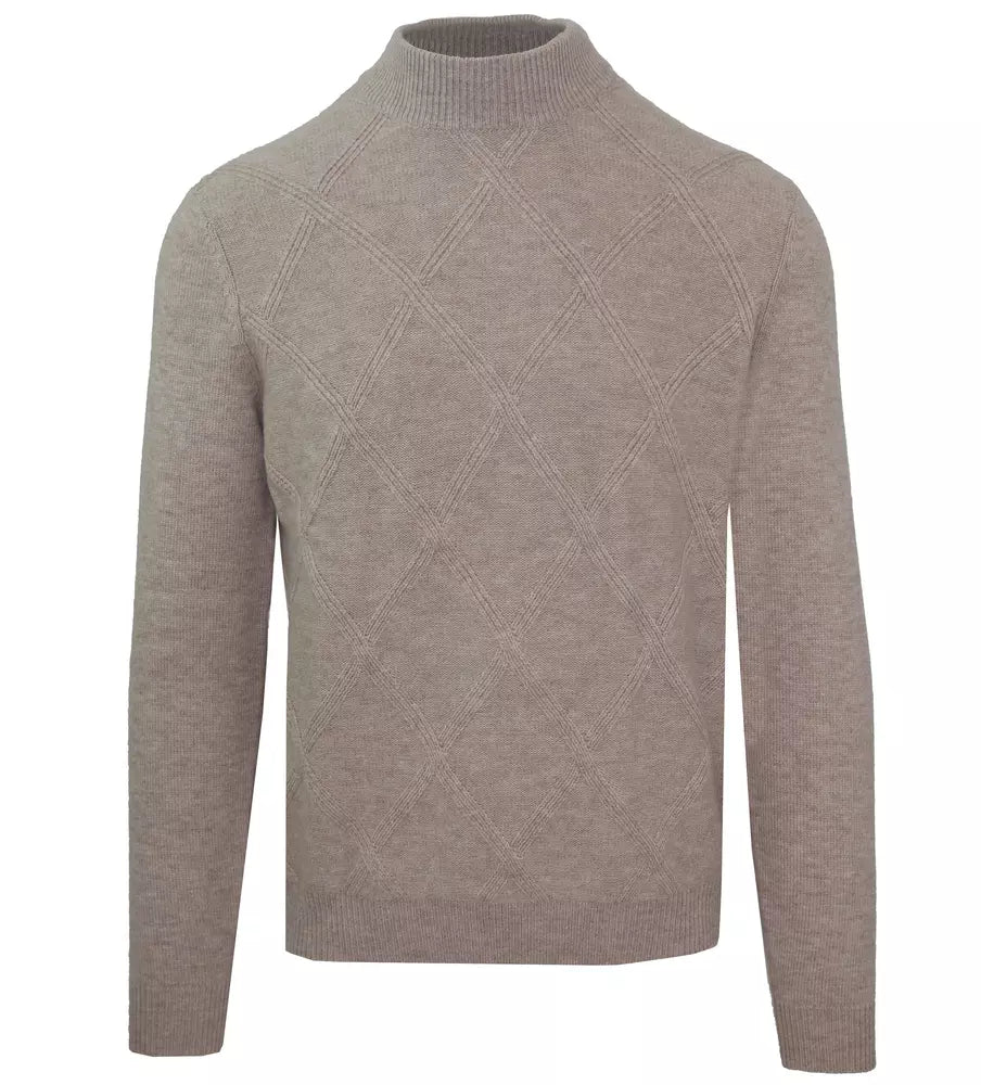 Чоловіча водолазка Malo Beige Wool