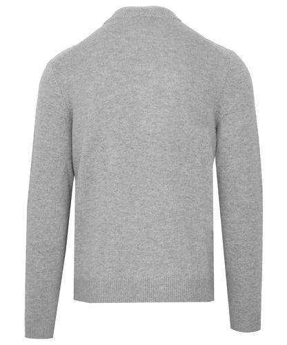 Вовняний чоловічий светр з горлом Malo Grey