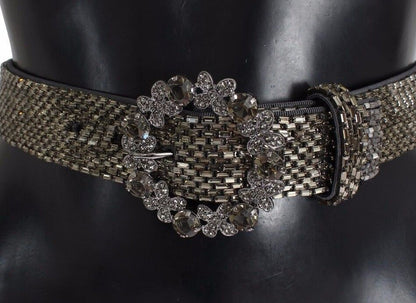 Пояс із блискітками Dolce &amp; Gabbana Swarovski