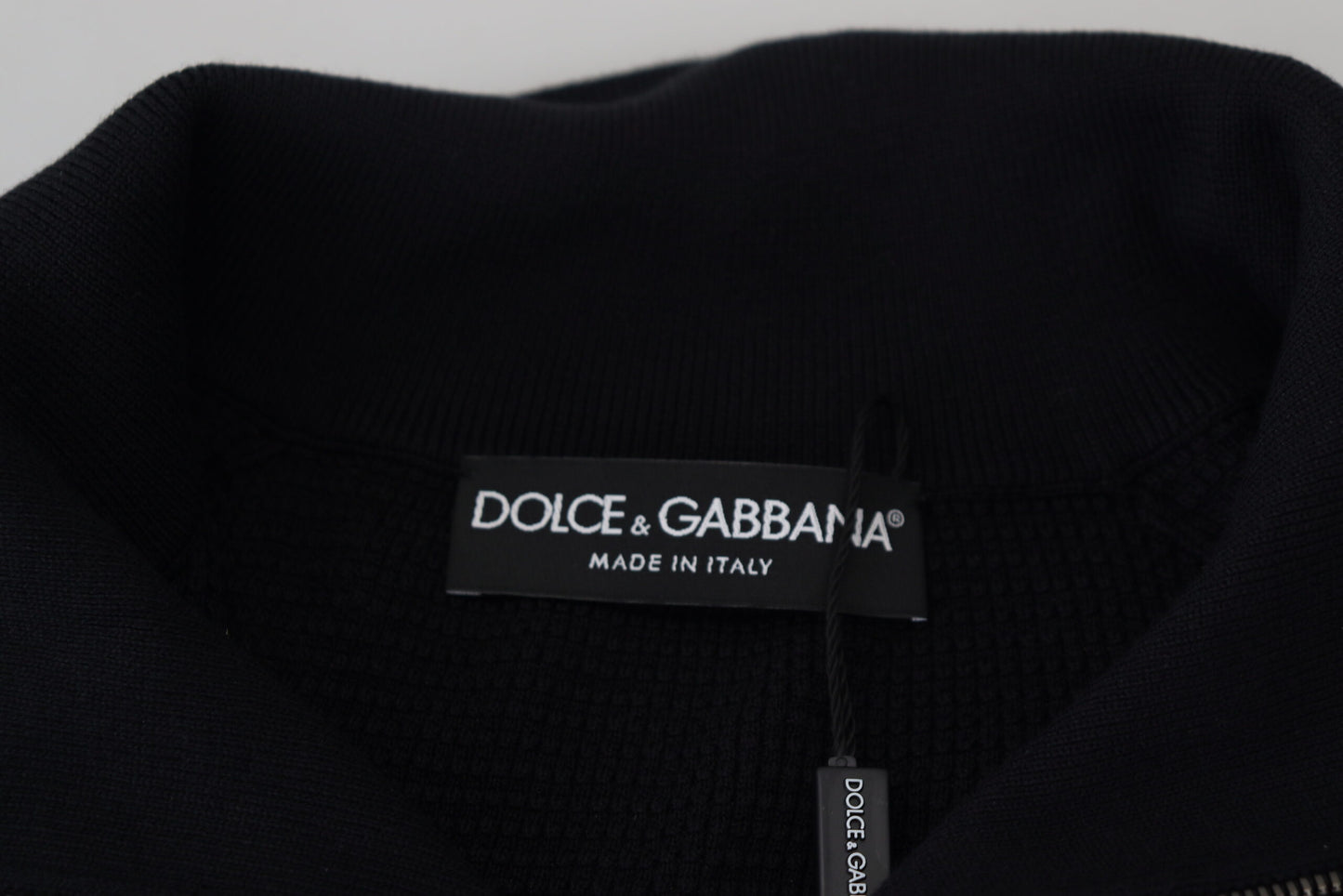 Елегантний чорний пуловер зі суміші шовку Dolce &amp; Gabbana