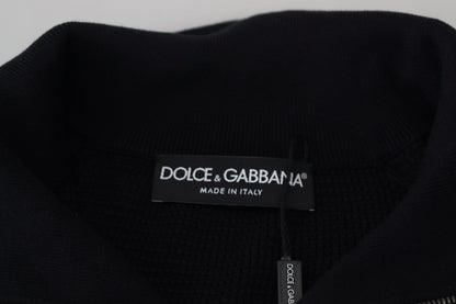 Елегантний чорний пуловер зі суміші шовку Dolce &amp; Gabbana