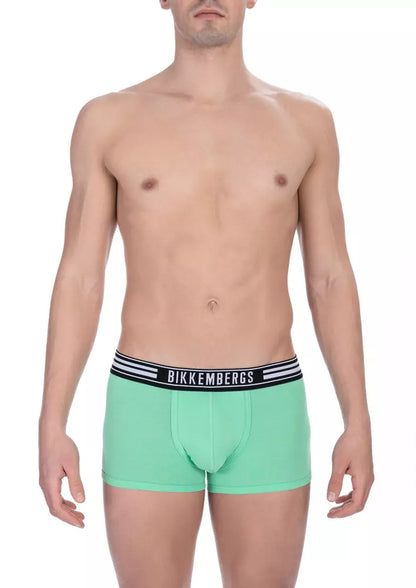 Чоловіча сумка Bikkembergs Green Cotton
