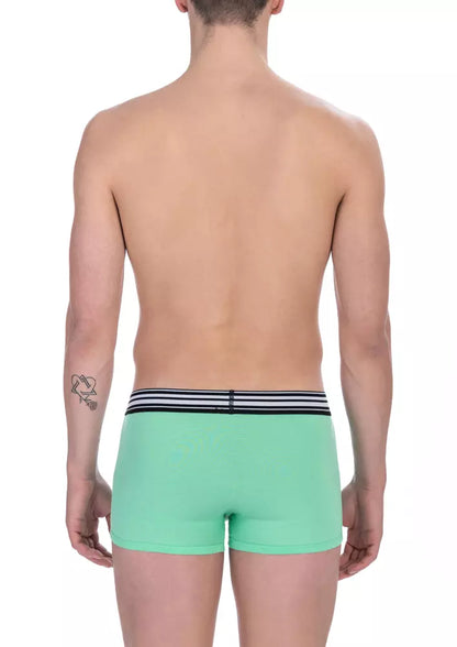 Чоловіча сумка Bikkembergs Green Cotton