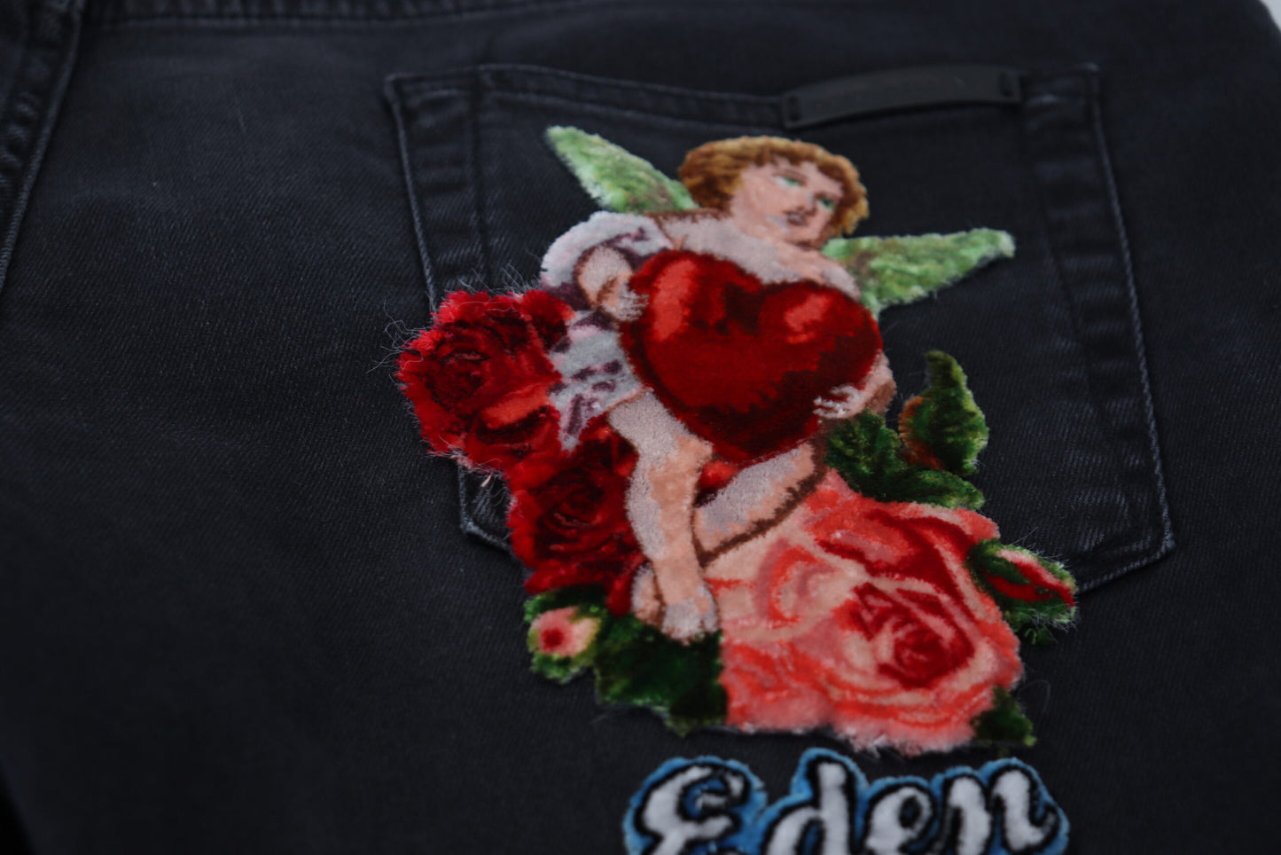 Чорні вузькі джинси Dolce &amp; Gabbana Chic Chic