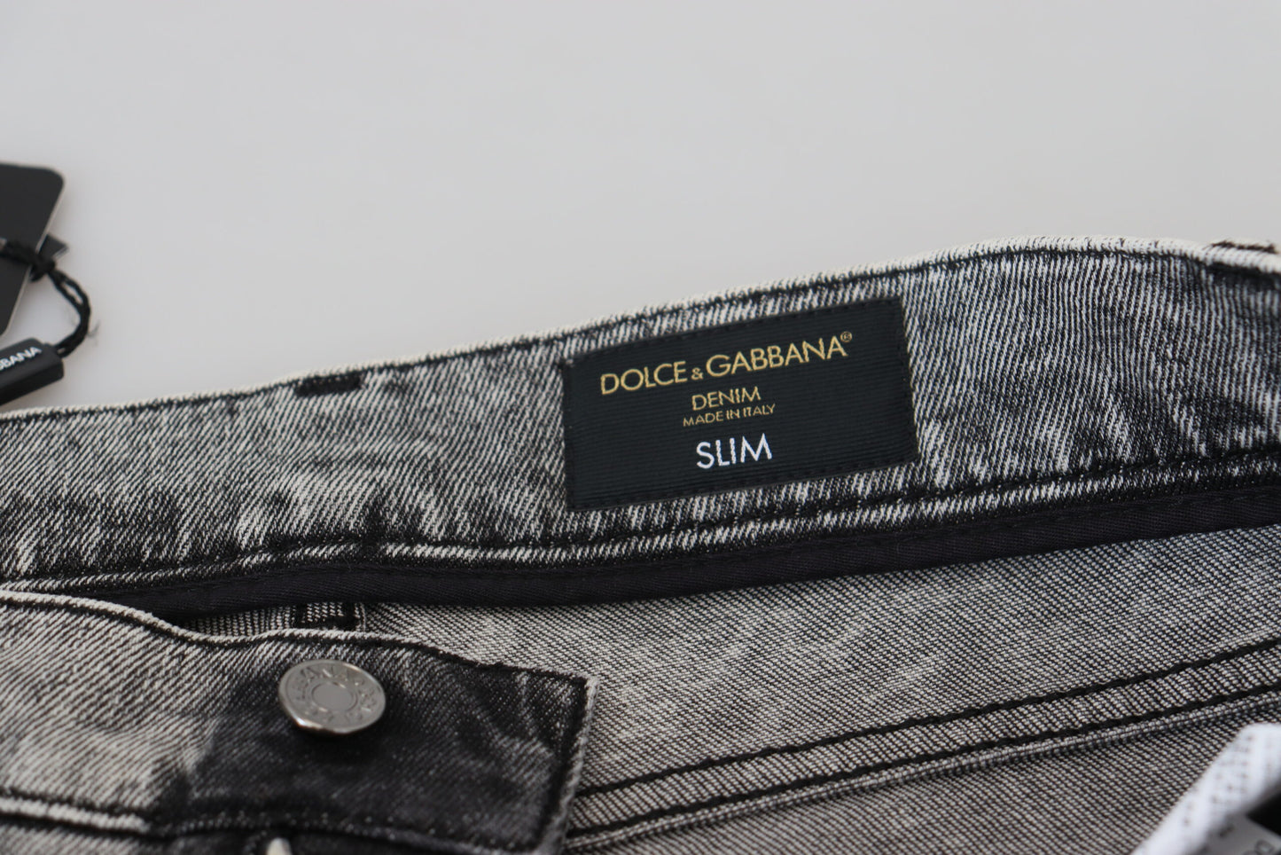 Елегантні сірі вузькі джинси Dolce &amp; Gabbana