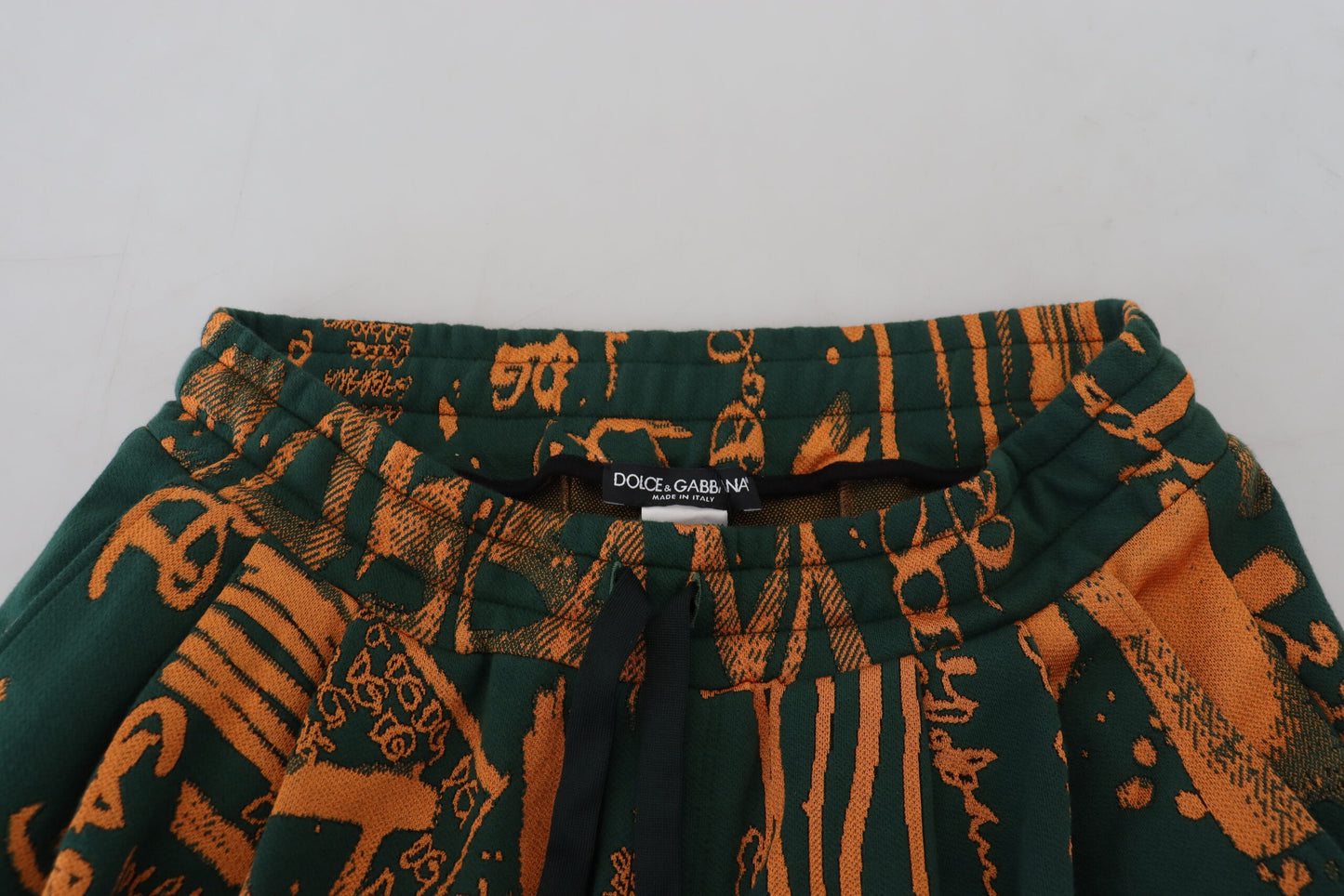 Штани карго Dolce &amp; Gabbana з різнокольорового шовку
