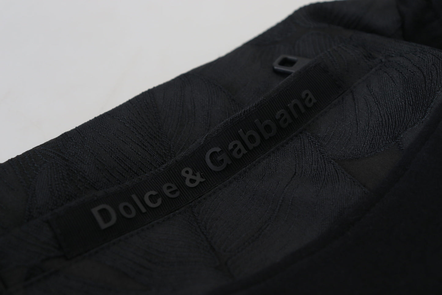 Елегантні чорні штани-джоггери Dolce &amp; Gabbana для сучасного чоловіка