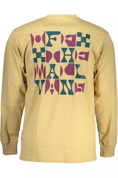Vans Beige Cotton Men Sweaters
