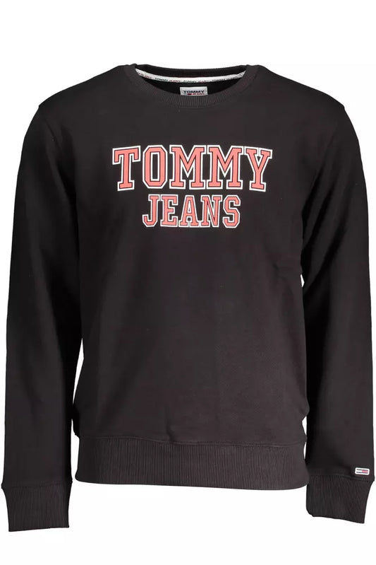 Чорний бавовняний чоловічий светр Tommy Hilfiger