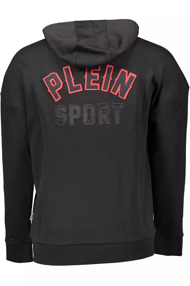 Чорний бавовняний чоловічий светр Plein Sport