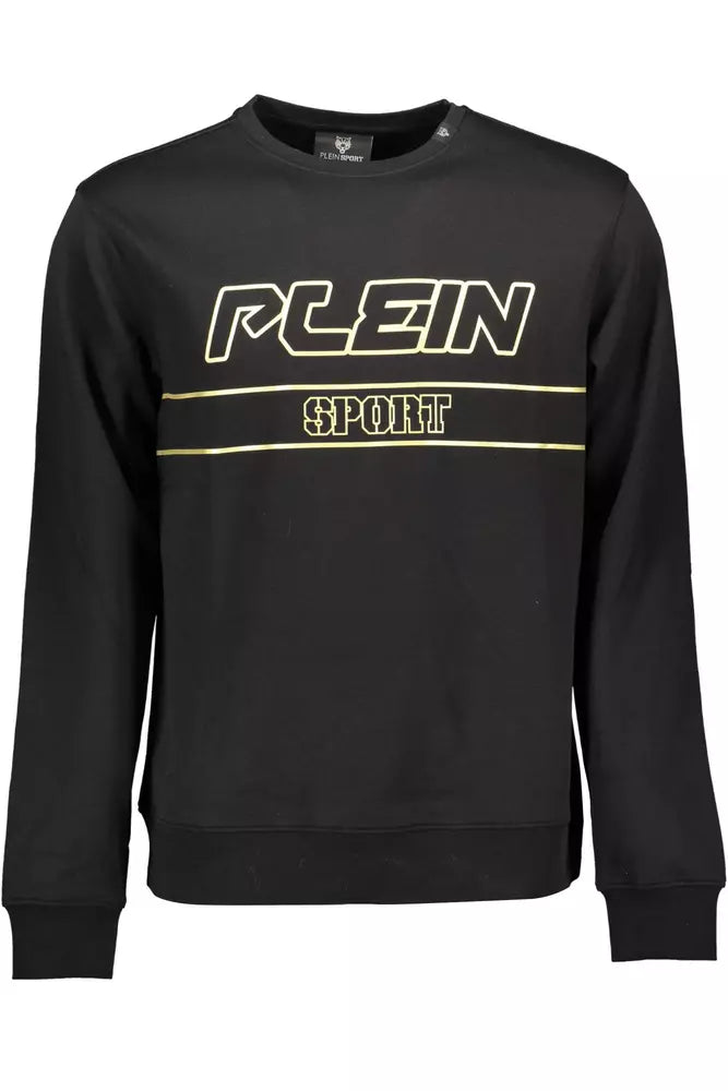 Чорний бавовняний чоловічий светр Plein Sport