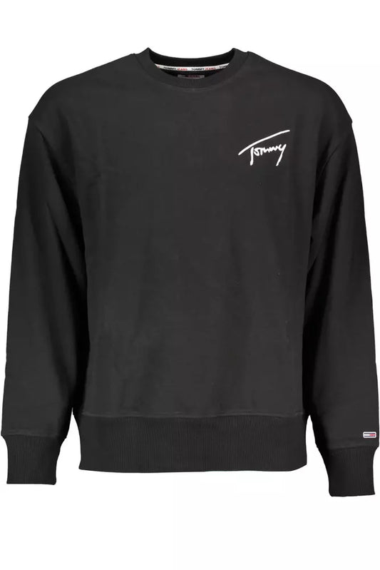 Чорний бавовняний чоловічий светр Tommy Hilfiger