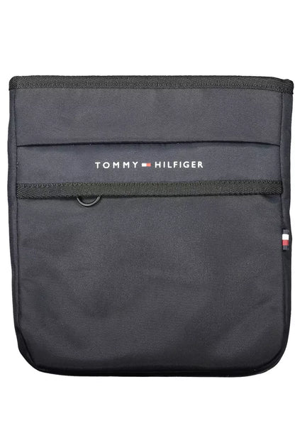 Синя поліестерова чоловіча сумка через плече Tommy Hilfiger