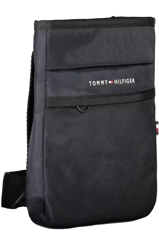 Синя поліестерова чоловіча сумка через плече Tommy Hilfiger