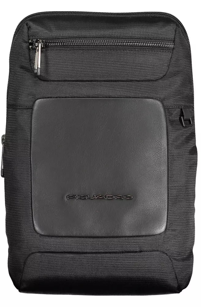 Чоловіча сумка через плече Piquadro Black RPET