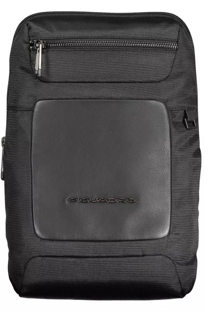 Чоловіча сумка через плече Piquadro Black RPET