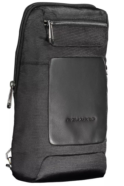 Чоловіча сумка через плече Piquadro Black RPET