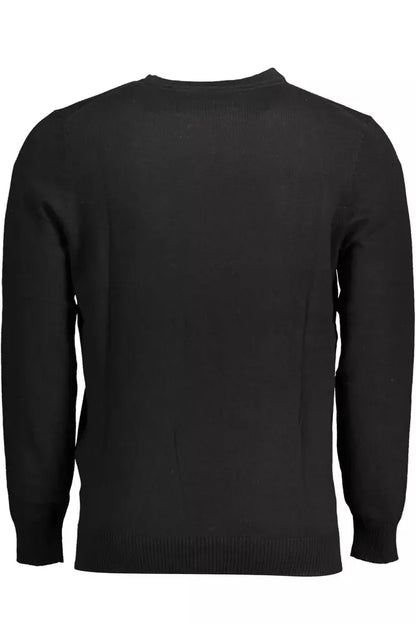 Чорний бавовняний чоловічий светр Lyle &amp; Scott