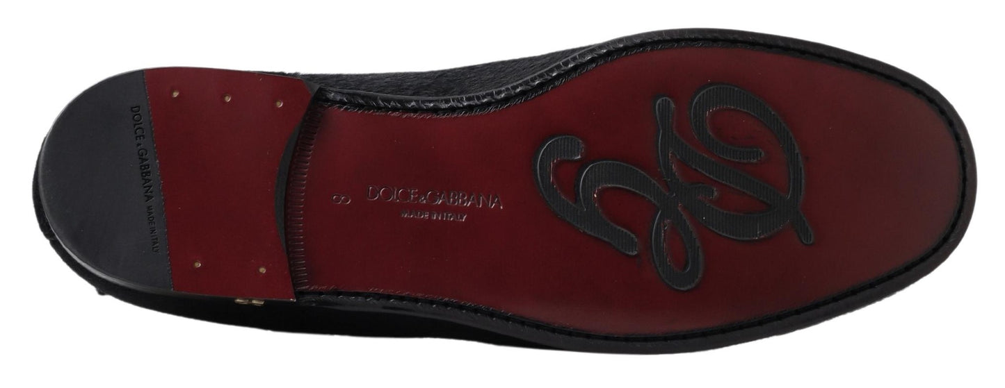 Елітні італійські шкіряні черевики Dolce &amp; Gabbana