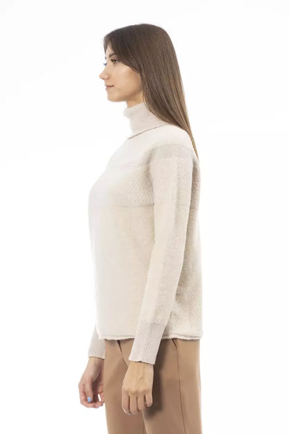 Жіночий светр Alpha Studio Beige Alpaca