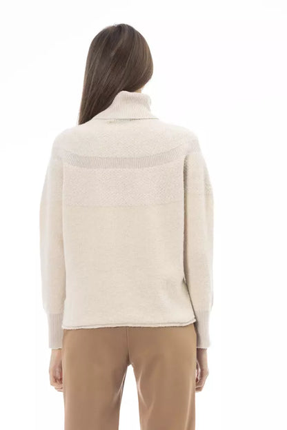 Жіночий светр Alpha Studio Beige Alpaca