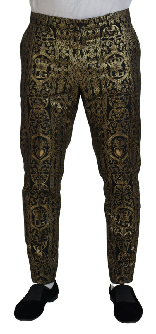 Елегантні жакардові вечірні штани Dolce &amp; Gabbana