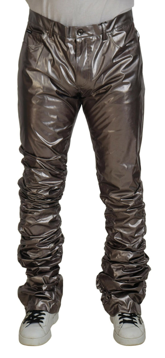 Повсякденні штани Dolce &amp; Gabbana Metallic Silver