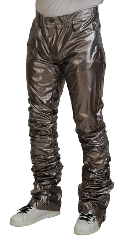 Повсякденні штани Dolce &amp; Gabbana Metallic Silver
