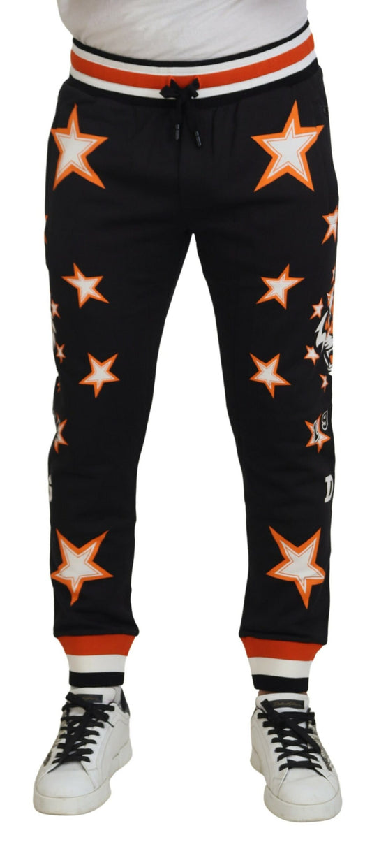 Елегантні повсякденні спортивні штани Dolce &amp; Gabbana Black Star