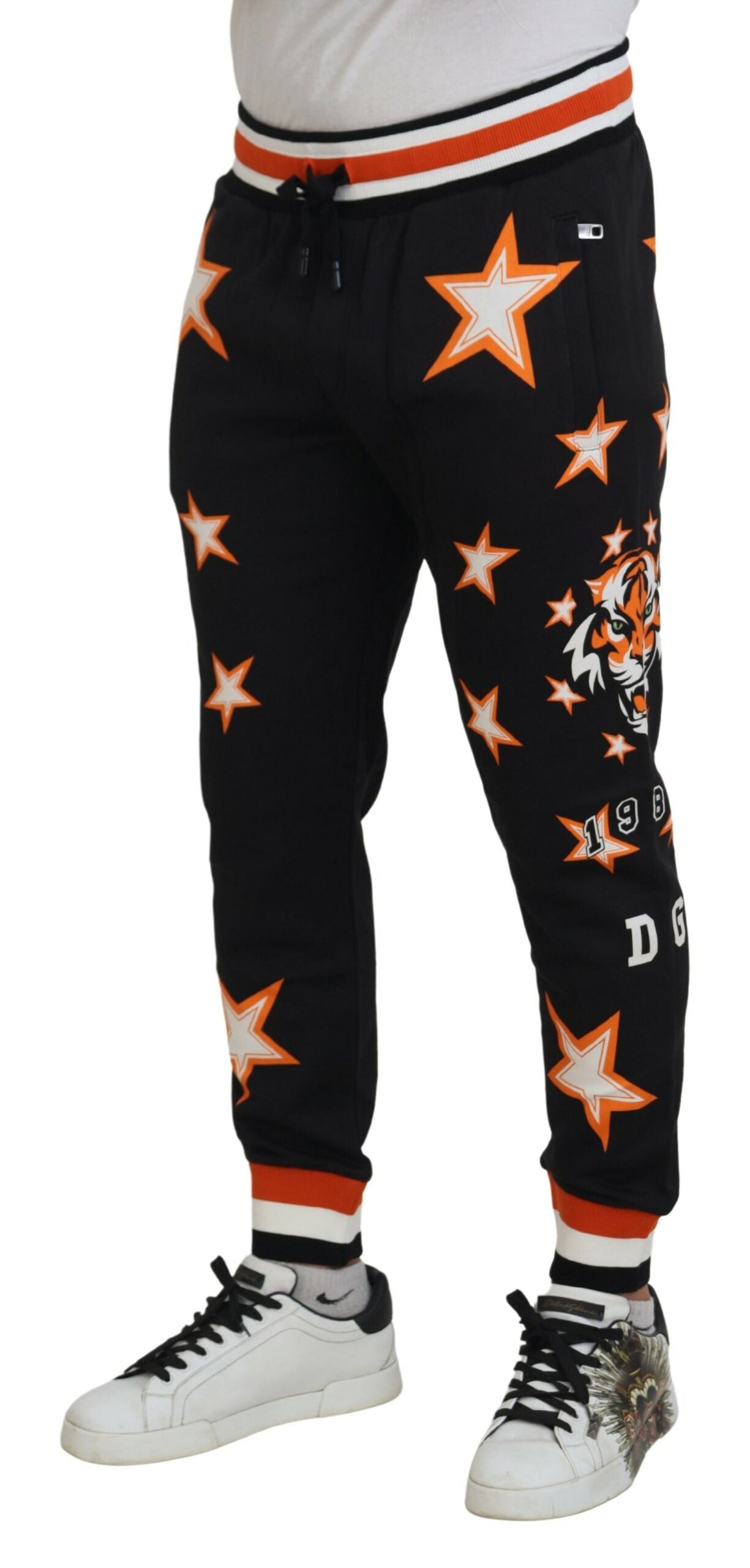 Елегантні повсякденні спортивні штани Dolce &amp; Gabbana Black Star