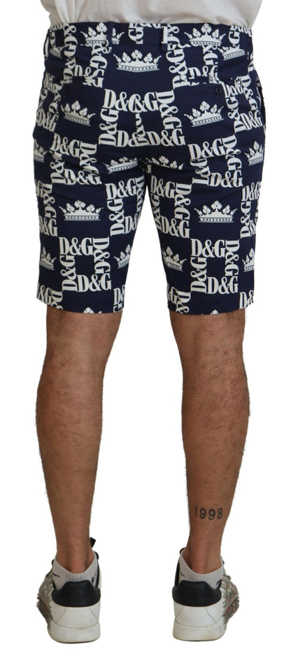 Повсякденні шорти брюки чинос з короною Dolce &amp; Gabbana