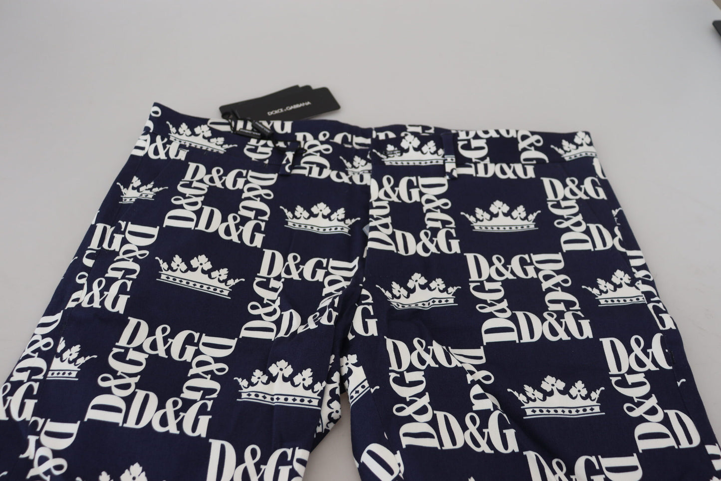 Повсякденні шорти брюки чинос з короною Dolce &amp; Gabbana
