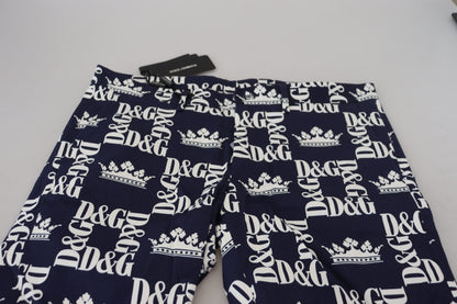 Повсякденні шорти брюки чинос з короною Dolce &amp; Gabbana