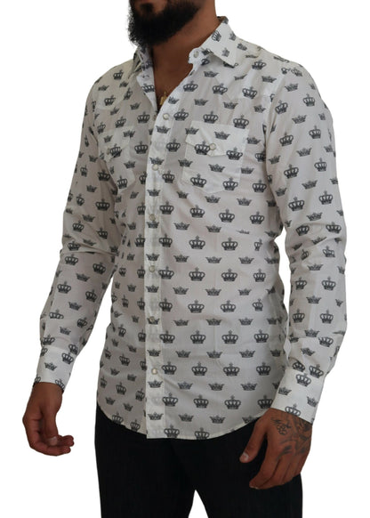 Сукня Dolce &amp; Gabbana Slim Fit Crown Print